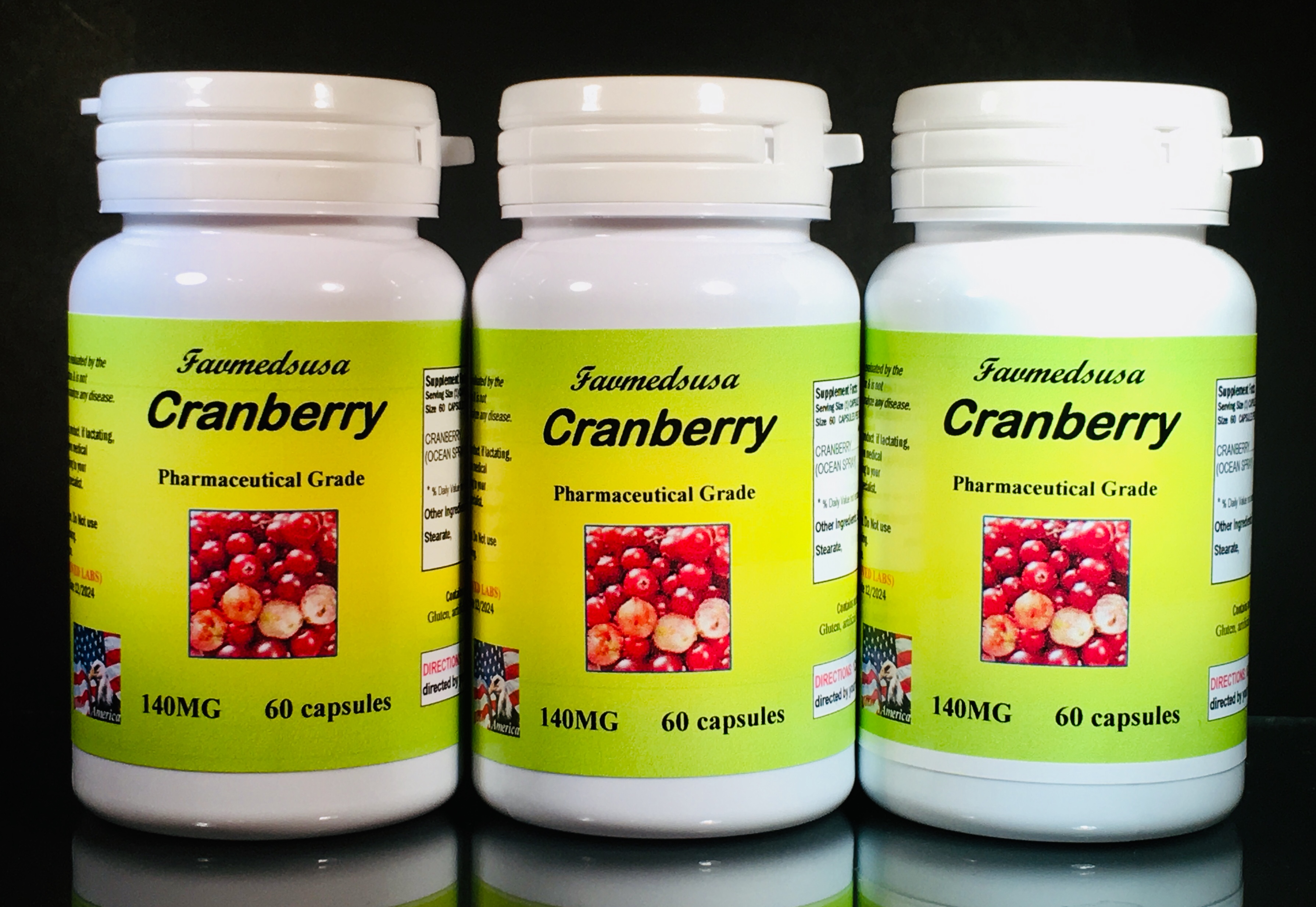 Cranberry Extract - 180 (3x60) capsules